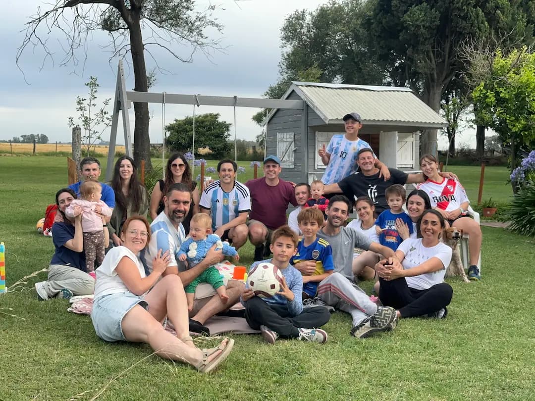 Family celebration gathering